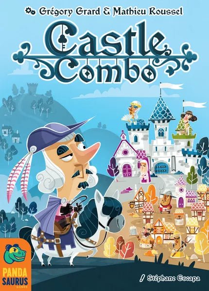 Castle Combo - Fast - Paced Castle - Building Card Game - Brand New - WiredVillage Games - Pandasaurus Games
